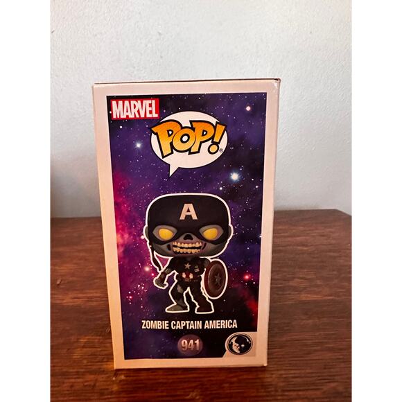 Funko 941 Marvel What IF...? Zombie Captain America - Picture 5 of 7